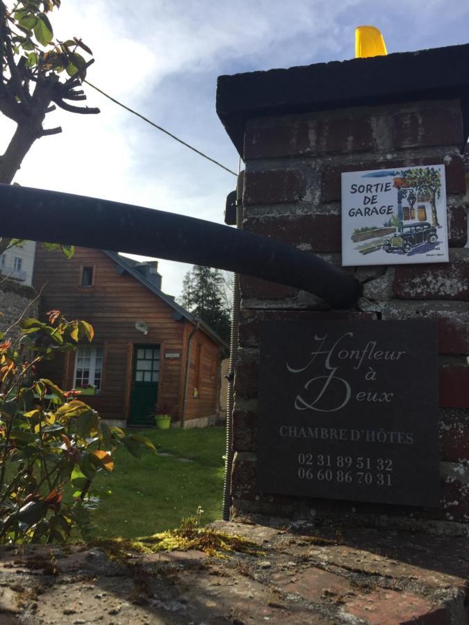 Honfleur A Deux Bed & Breakfast Bagian luar foto